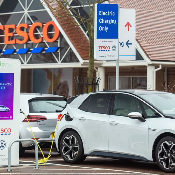 Cost of charging electric deals car at tesco